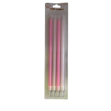 PASTA MUMU PEMBE-BEYAZ GEÇİŞLİ CODE:970 20 CM