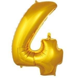 S/SHAPE FOLYO BALON RAKAM -4-ALTIN
