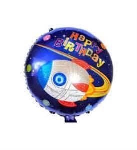 18'' YUVARLAK ROKET FOLYO BALON