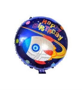 18'' YUVARLAK ROKET FOLYO BALON