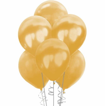 Metalik Gold Balon 100 Adet 12'' (Hbk)