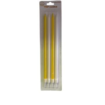 PASTA MUMU SARI-BEYAZ GEÇİŞLİ CODE:970 20 CM
