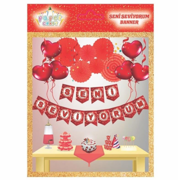 SENİ SEVİYORUM BANNER