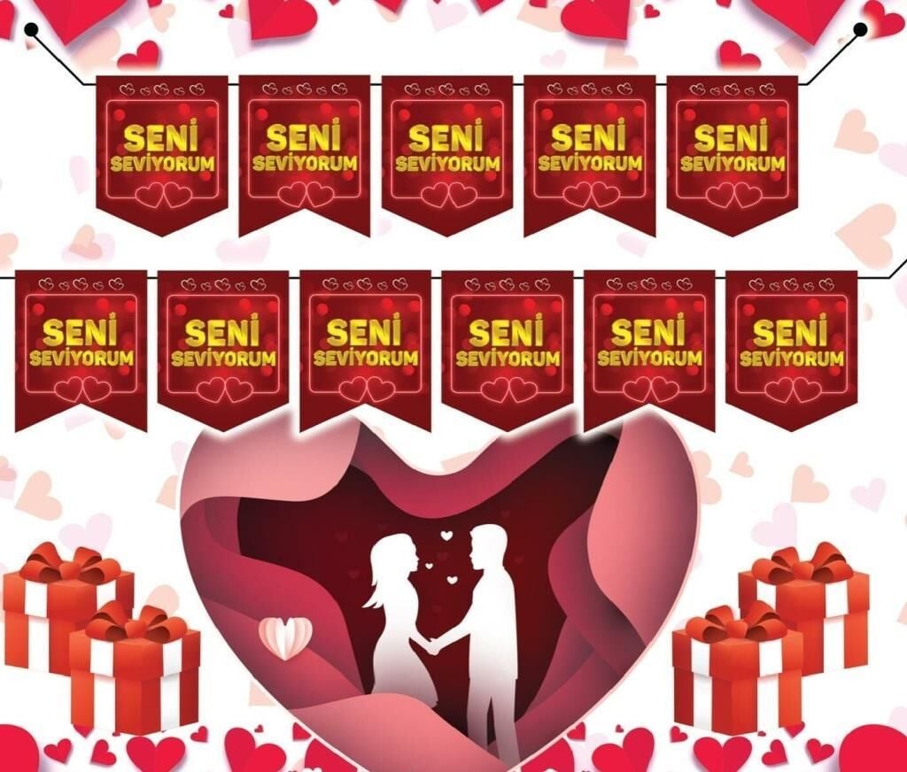 SENİ SEVİYORUM BANNER