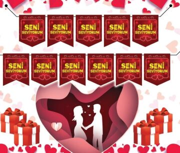 SENİ SEVİYORUM BANNER