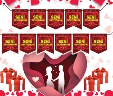 SENİ SEVİYORUM BANNER
