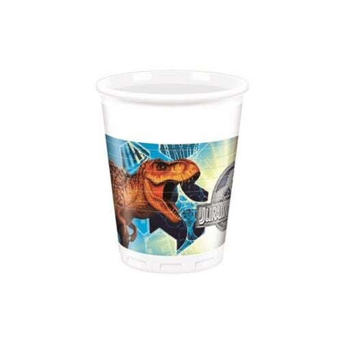 Jurassic World Lisanslı Plastik Bardak ( 8 Adet )