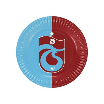 Trabzonspor Lisanslı Karton Tabak