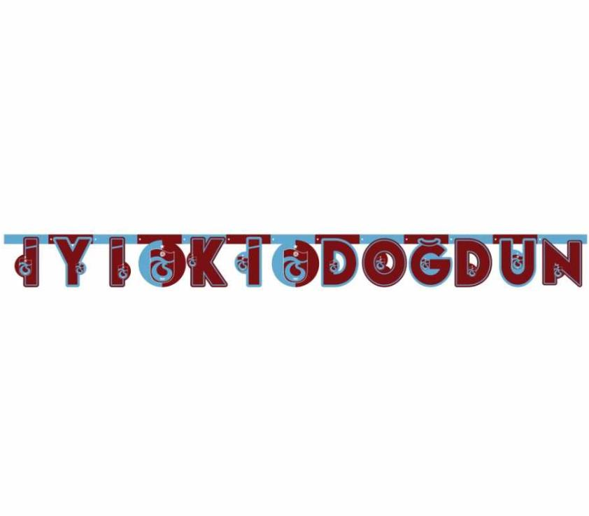 Trabzonspor İyiki Doğdun Harf Set