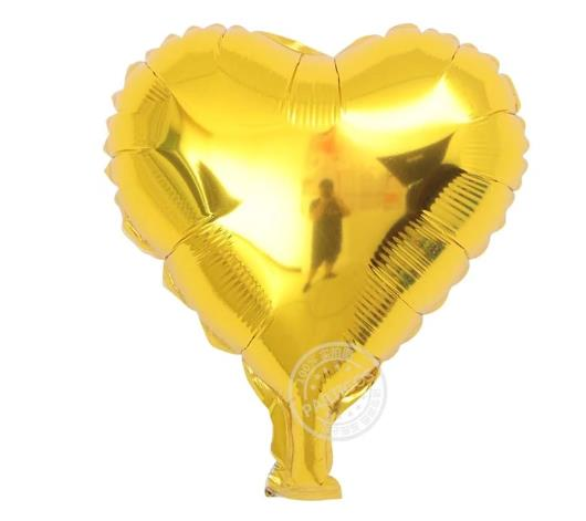 Kalp Folyo Gold 5''