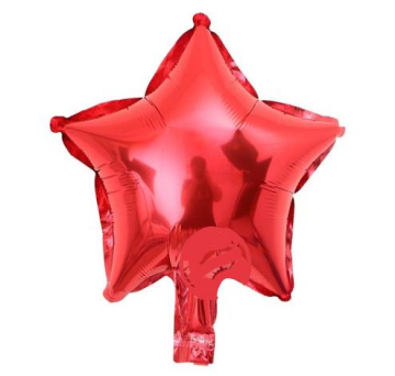 Yıldız Folyo Balon Kırmızı 5''
