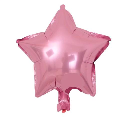 Yıldız Folyo Balon Pembe 5''