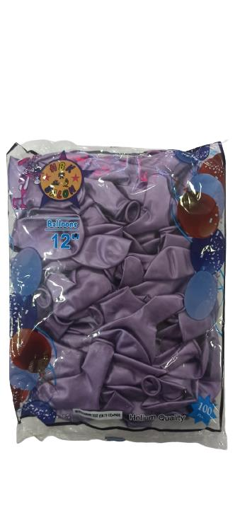 Metalik Açık Mor Balon 12'' (Hbk)