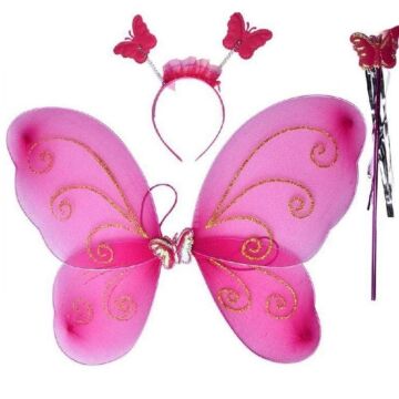 KELEBEK KANADI TAKIM FUŞYA