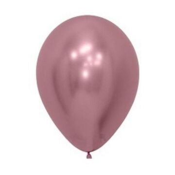 6'' KROM ŞEKER PEMBE BALON (100 ADET)