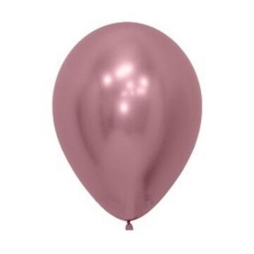 6'' KROM ŞEKER PEMBE BALON (100 ADET)