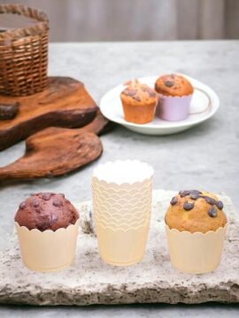 MAKARON SOMON CUPCAKE