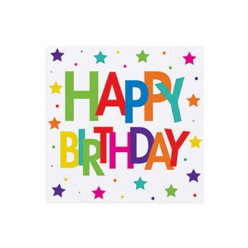 SUPERSTAR H.BIRTHDAY KAĞIT PEÇETE
