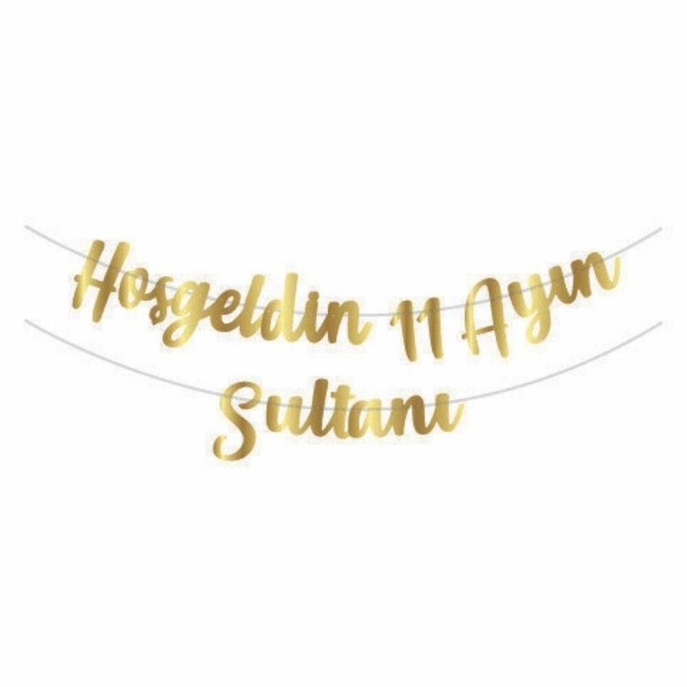 KALİGRAFİ BANNER HOŞGELDİN 11 AYIN SULTANI