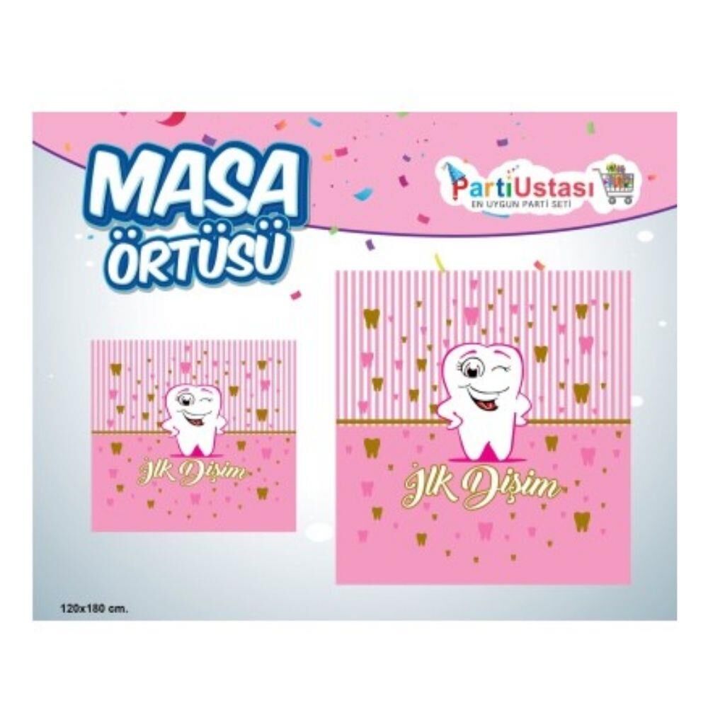 DİŞ MASA ÖRTÜSÜ PEMBE