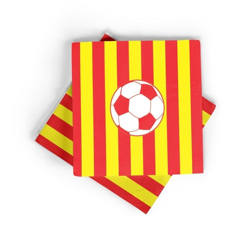 SARI-KIRMIZI TARAFTAR KAĞIT PEÇETE