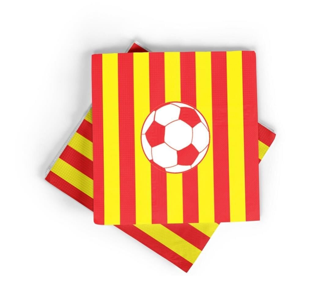 SARI KIRMIZI TARAFTAR KAĞIT PEÇETE