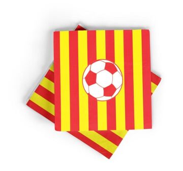 SARI KIRMIZI TARAFTAR KAĞIT PEÇETE