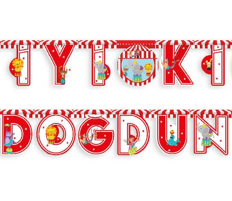 Sirk İyiki Doğdun Harf Set