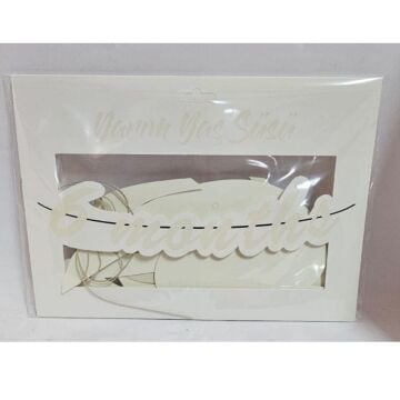 YARIM YAŞ KALİGRAFİ BANNER BEYAZ