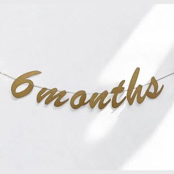 YARIM YAŞ KALİGRAFİ BANNER KRAFT