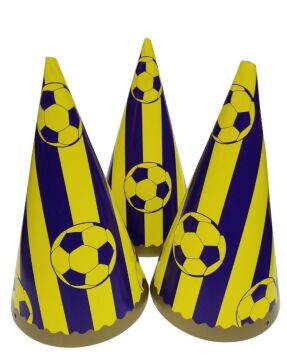 SARI LACİVERT TARAFTAR KÜLAH ŞAPKA