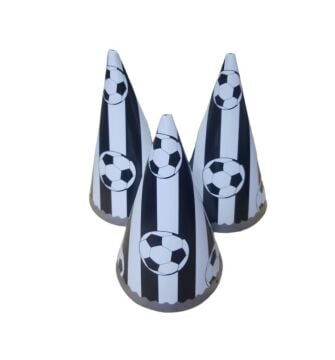 SİYAH-BEYAZ TARAFTAR KÜLAH ŞAPKA