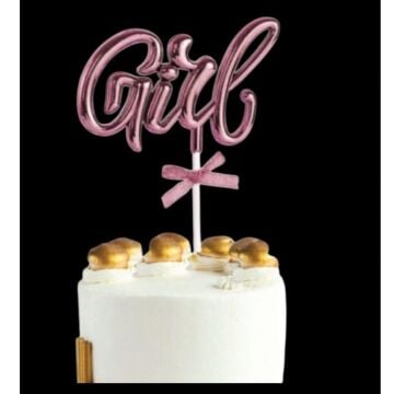 PASTA ÜSTÜ SÜS GİRL PEMBE