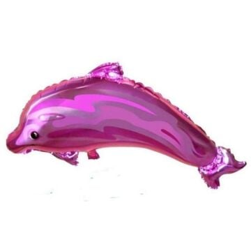 YUNUS BALIĞI PEMBE FOLYO BALON