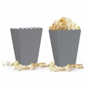 POPCORN KUTUSU OFSET GÜMÜŞ