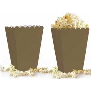 POPCORN KUTUSU MAT GOLD