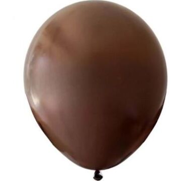 12'' ÇİKOLATA KAHVE İÇ MEKAN BALON ( H.G.)