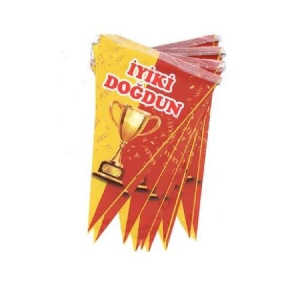 SARI-KIRMIZI TARAFTAR ÜÇGEN FLAMA