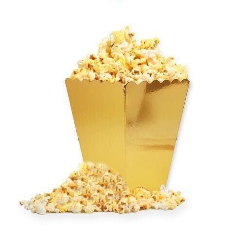 POPCORN KUTUSU METALİK GOLD