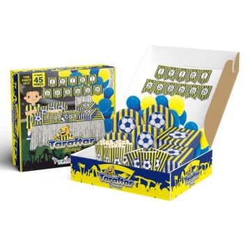 PARTİ SETİ 45 Lİ SARI-LACİVERT