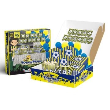 PARTİ SETİ 45 Lİ SARI LACİVERT