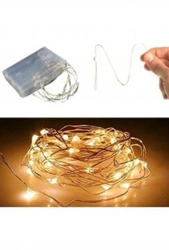 10 MT LED GÜNIŞIĞI PİLLİ FONKSİYONEL