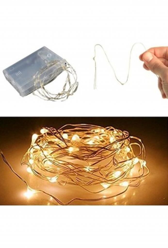 10 MT LED GÜNIŞIĞI PİLLİ SABİT