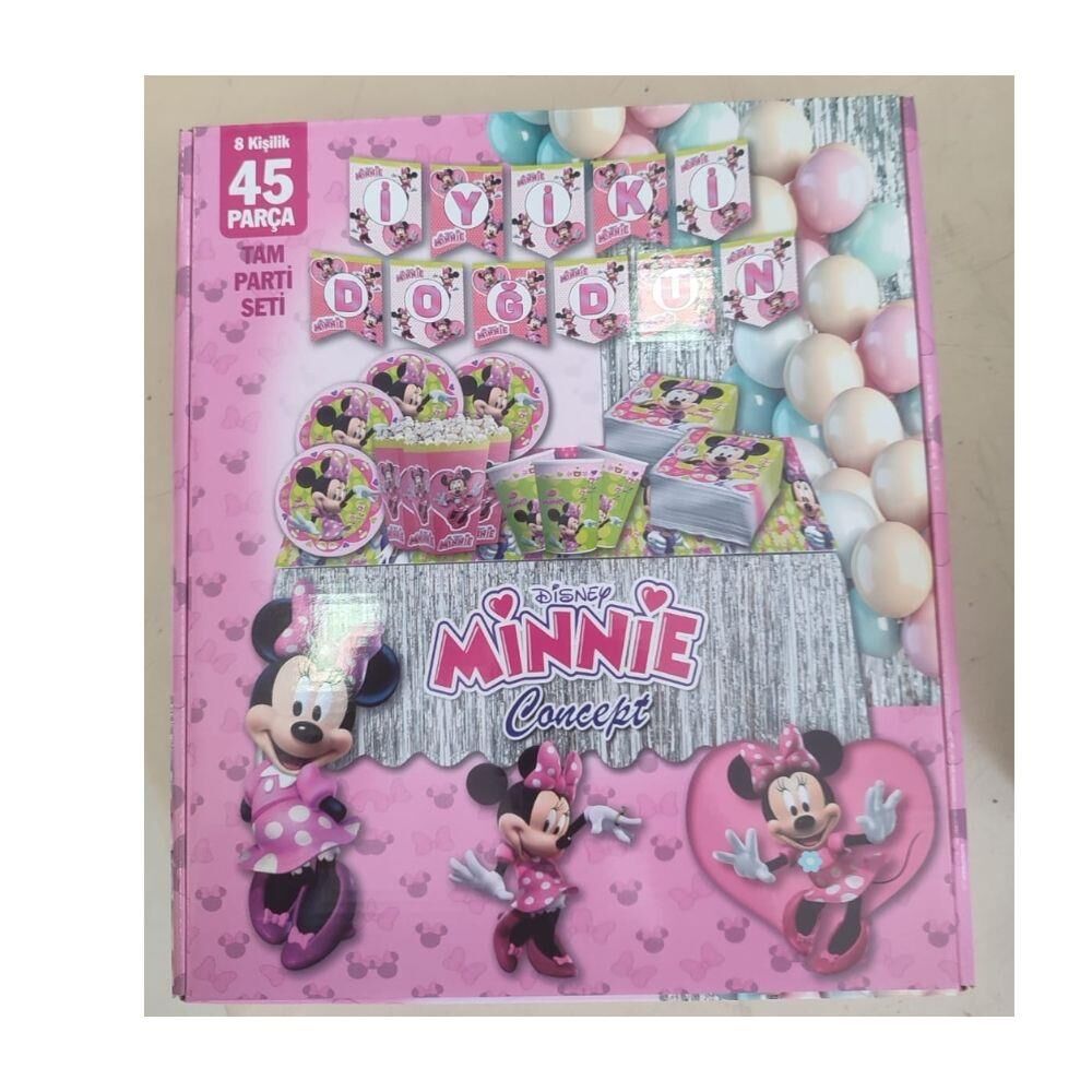 PARTİ SET 45 Lİ FARE KIZ