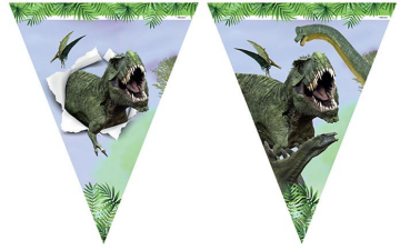 JURASSİC PARTİ BAYRAK SET