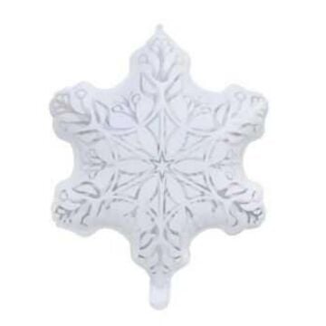 BEYAZ KAR TANESİ FOLYO BALON