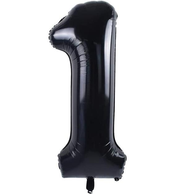S/SHAPE FOLYO BALON RAKAM -1- SİYAH