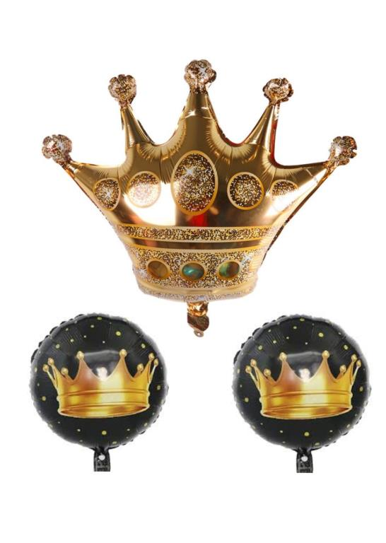 Kral X Yaş Folyo Balon Set