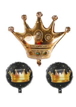 Kral X Yaş Folyo Balon Set