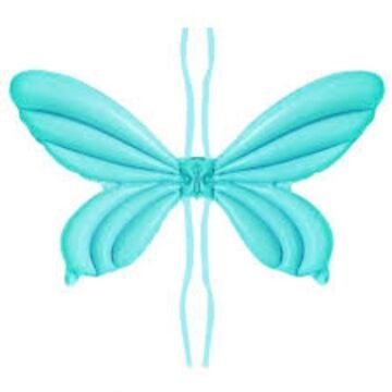 MAVİ KELEBEK KANADI FOLYO